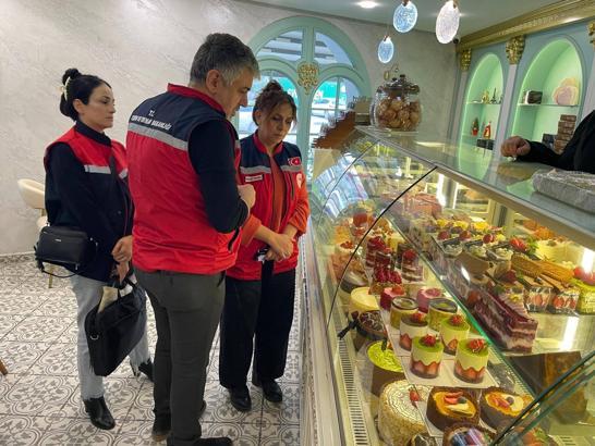 Hatay’da pastanelere gıda ve hijyen denetimi gerçekleştirildi