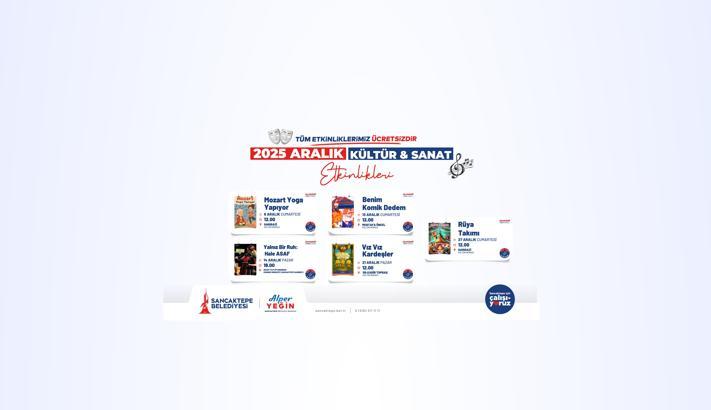 Sancaktepe Belediyesi, aralık ayı içerik takvimini paylaştı