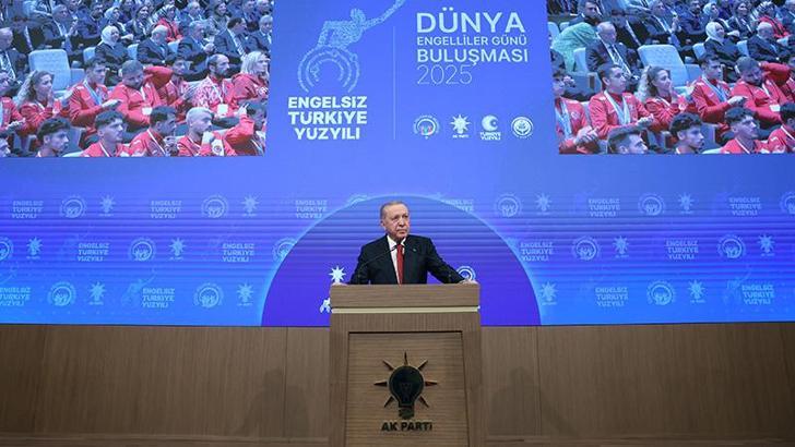 Cumhurbaşkanı Erdoğan: 2'nci Engelli Hakları Eylem Planı hazırlıklarına başlandı