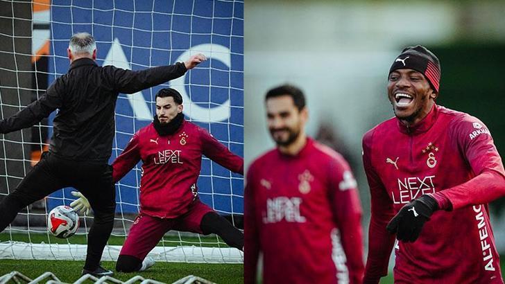 Galatasaray, Samsunspor maçı hazırlıklarını tamamladı