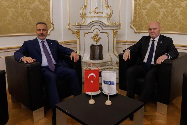 Bakan Fidan, AGİT Genel Sekreteri Sinirlioğlu ile görüştü