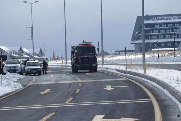 Erciyes Kayak Merkezi’nde itfaiye ekipleri 7/24 görevde / Ek fotoğraflar
