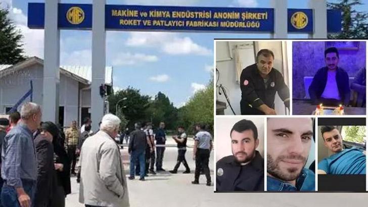 MKE fabrikasında 5 işçinin öldüğü patlamanın davasında 5 sanığa hapis cezası