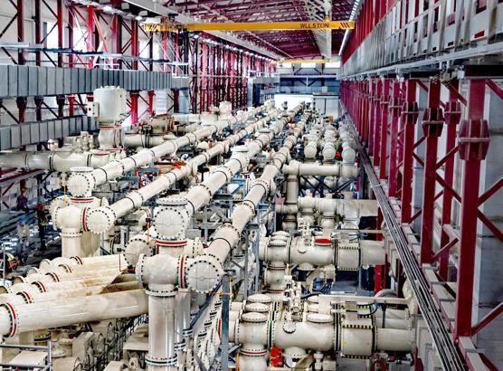 Akkuyu NGS'nin 1’inci Güç Ünitesi’ne ait gaz yalıtımlı şalt tesisi işletmeye hazır