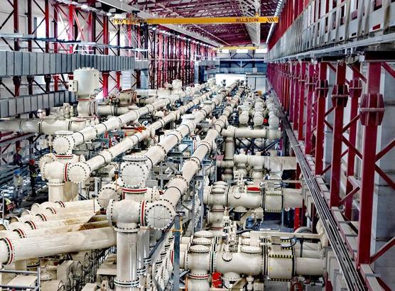 Akkuyu NGS'nin 1’inci Güç Ünitesi’ne ait gaz yalıtımlı şalt tesisi işletmeye hazır