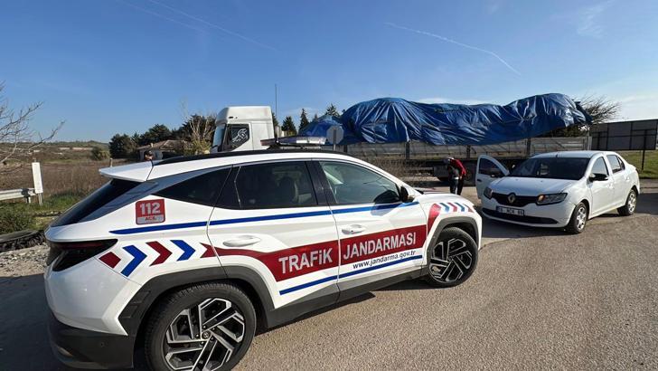 Edirne'de 3 araçlı zincirleme kazada 1 yaralı