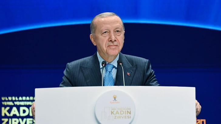 Cumhurbaşkanı Erdoğan: Kadın elinin değdiği yerde huzur ve düzen olur