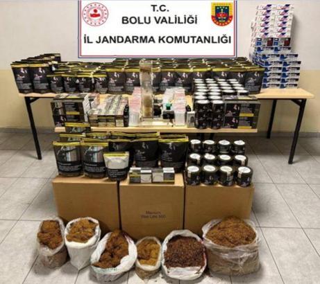 Jandarmadan kaçak tütün operasyonu