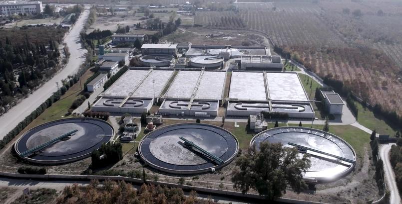 Bu tesiste yıllık 34 milyon metreküp atık su arıtılıp, ayda 1500 ton katı atık geri dönüştürülüyor