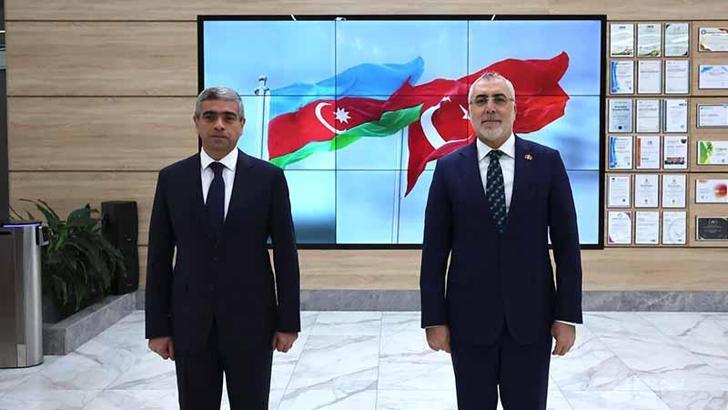 Bakan Işıkhan, Azerbaycanlı mevkidaşı Aliyev ile bir araya geldi