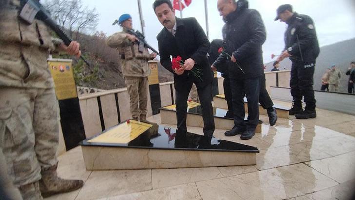 Tokat’ta 16 yıl önce şehit olan 7 asker için anma töreni