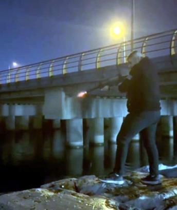 İstanbul - Büyükçekmece Gölü'ne uzun namlulu silahla ateş eden şüpheli yakalandı