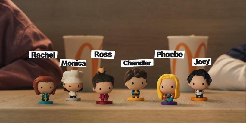 McDonald's Türkiye'den Friends hayranlarına özel menüler ve koleksiyon figürleri