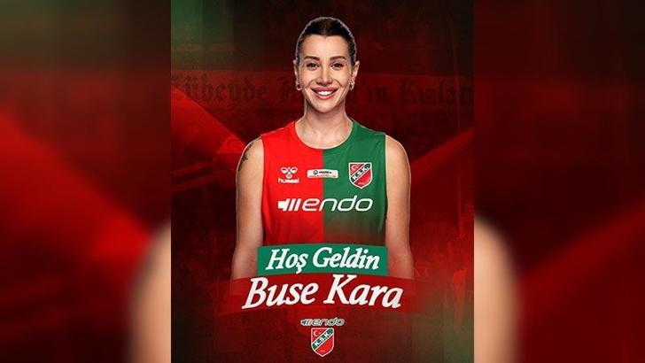 Karşıyaka voleybolda Buse'yi aldı