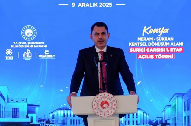 Bakan Kurum: Bir ülke büyüklüğündeki alanı deprem bölgesine yeniden kurduk