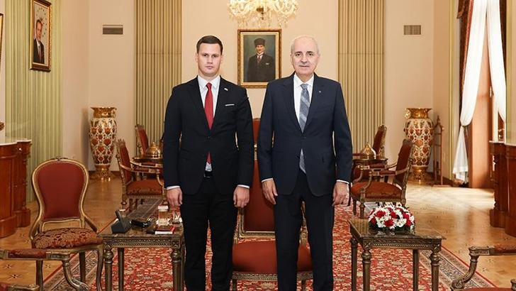 Kurtulmuş, Bosna Hersek Tuzla Kantonu Başbakanı Halilagic'le görüştü