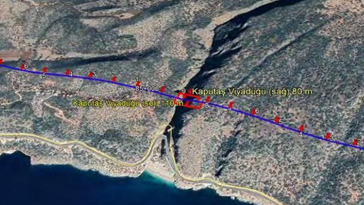 Finike- Kalkan bölünmüş yol projesi için verilen 'ÇED olumlu' kararı iptal edildi