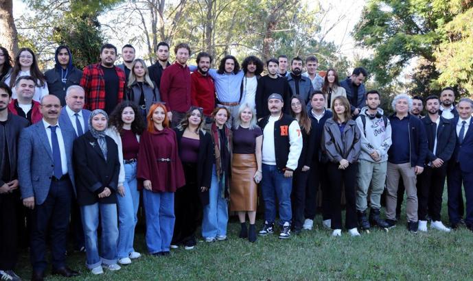 Rektör Özkan, öğrenci topluluk başkanlarıyla buluştu