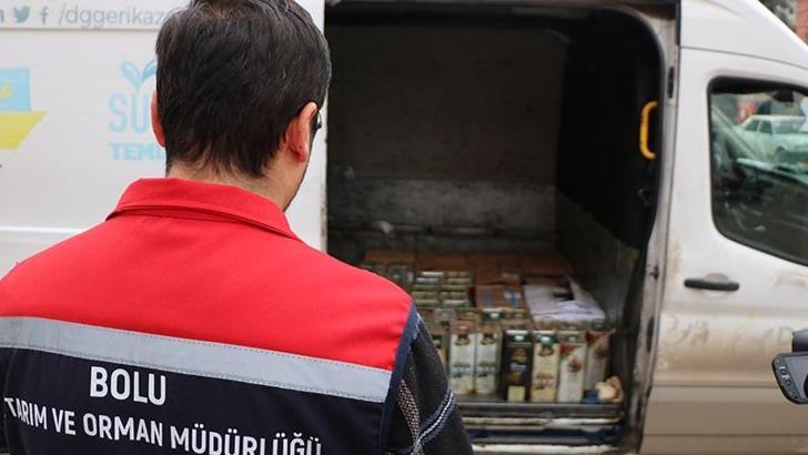 Bolu’da bin 500 litre sahte zeytinyağı ele geçirildi