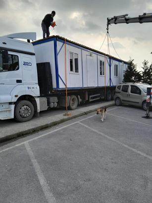 Depremde işçiye verilen konteyner için icra takibi