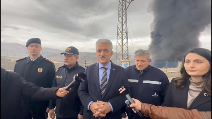 Kırıkkale'de kimya fabrikasında yangın (2)