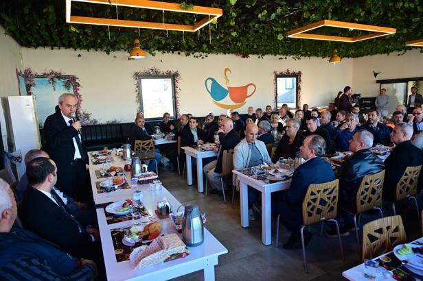 Başkan Kocagöz, belediyenin emekli personeliyle buluştu