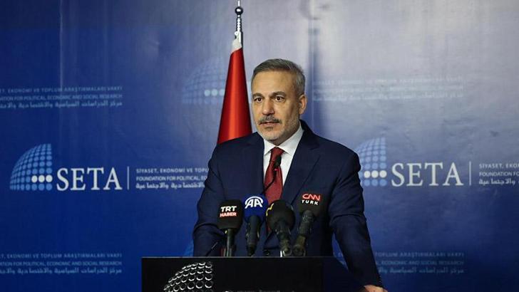 Bakan Fidan: Suriye'nin tekrar kaos alanı olmasına müsamaha göstermeyiz