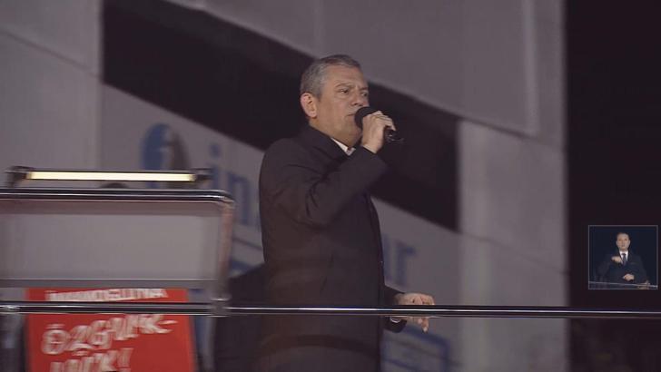 İstanbul - Özgür Özel Çatalca'da konuştu