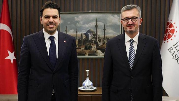 İletişim Başkanı Burhanettin Duran, TİKA Başkanı Eren ile görüştü