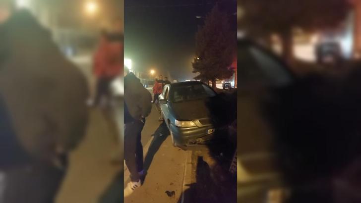 Malatya'da zincirleme kaza kamerada; 6 yaralı