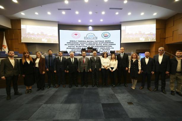 Dikili Jeotermal Isıtmalı Sera Organize Tarım Bölgesi'nde 'ihale süreci' tamam