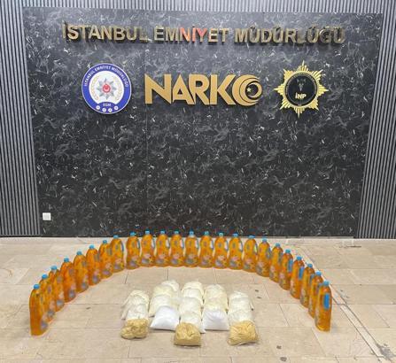 İstanbul- Fatih'te uyuşturucu operasyonu: 92 kilogram uyuşturucu ele geçirildi