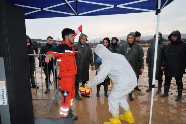 Silifke'de radyasyon acil durum tatbikatı