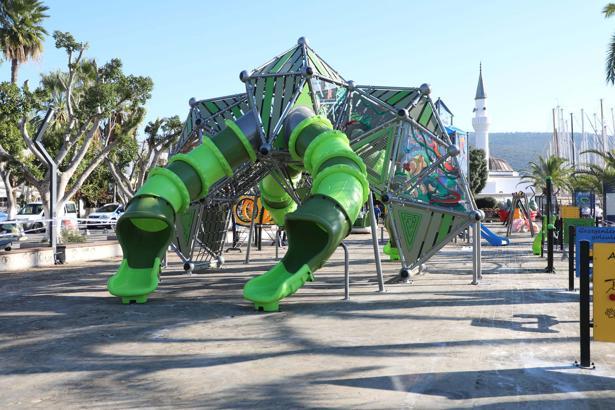 Büyükşehir'den Bodrum'a gelişim odaklı oyun alanı