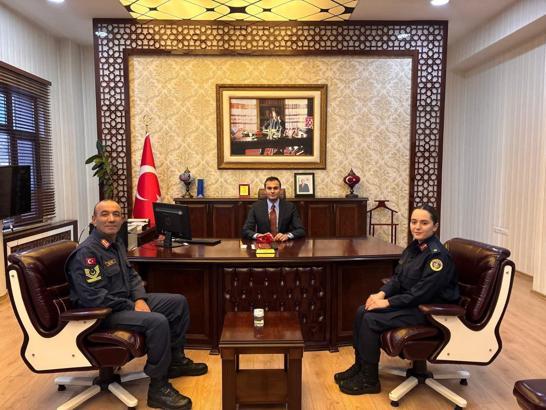 Çamardı ilçesine kadın komutan atandı