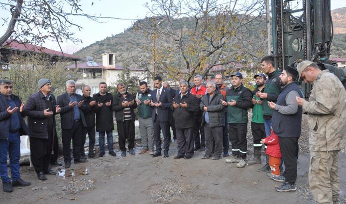 Gaziantep’te depremde kaybolan su kaynağına ulaşıldı