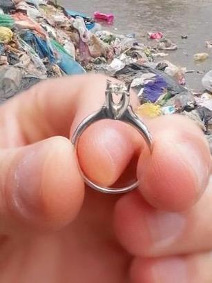 Canik Belediyesi, otonom takip sistemiyle kayıp pırlanta yüzük buldu