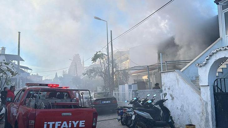 Muğla’da kavga sonrası yaşadığı evi ateşe verdiği öne sürülen kadın tutuklandı