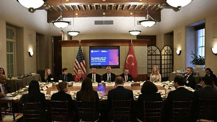 Bakan Bolat: ABD Ticaret Odası ile oldukça verimli bir toplantı gerçekleştirdik