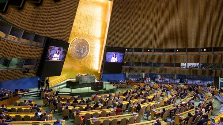 BM Genel Kurulu, Gazze’ye insani yardımlara tam izin verecek karar tasarısını onayladı BM Genel Kurulu, Gazze’ye insani yardımlara tam izin verecek karar tasarısını onayladı