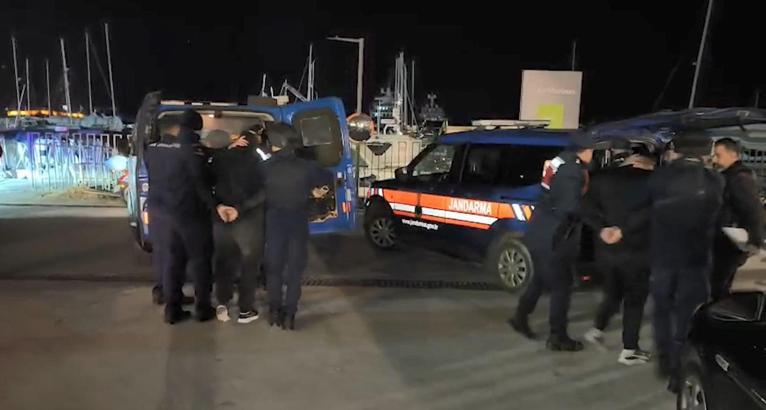 Yunanistan'a kaçmaya çalışan 4 suç örgütü üyesi yakalandı