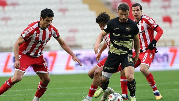 Sivasspor - Çorum FK: 1-1