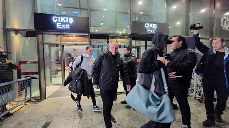 Beşiktaş kafilesi Trabzon’da