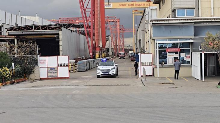 İstanbul- Tuzla’da tersanede iskele çöktü: 2 işçi yaralandı