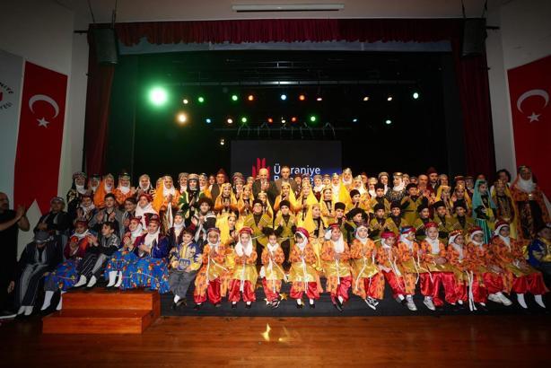 Ümraniye’de ‘Halk Oyunları Doğu Gecesi’ düzenlendi