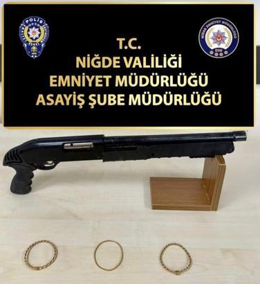 Niğde'de yağma ve konut dokunulmazlığının İhlal suçlarından gözaltına alınan 2 şüpheli tutuklandı