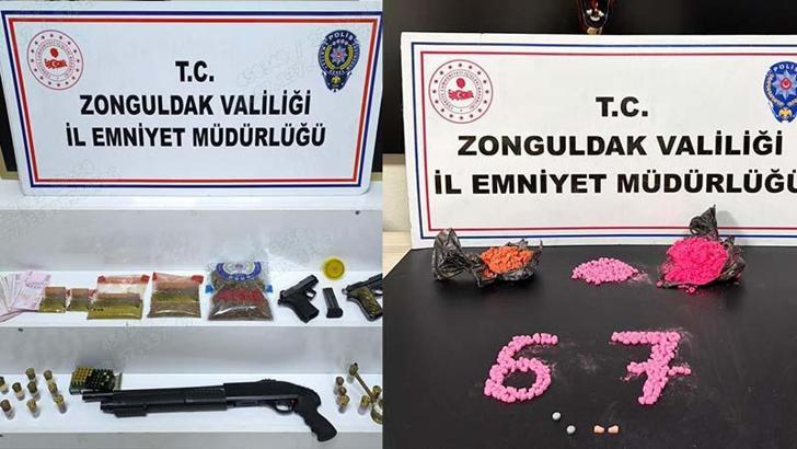 2 sevgili uyuşturucu ile yakalanınca soruşturma genişledi; 5 tutuklama