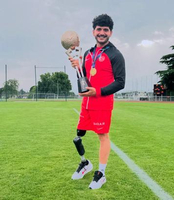 'Ampute Messi', bedensel engellilere ilham oldu