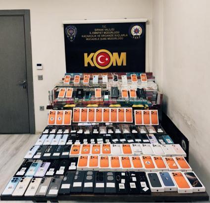 Şırnak’ta polisin uyuşturucu ve kaçakçılık operasyonlarında 58 gözaltı