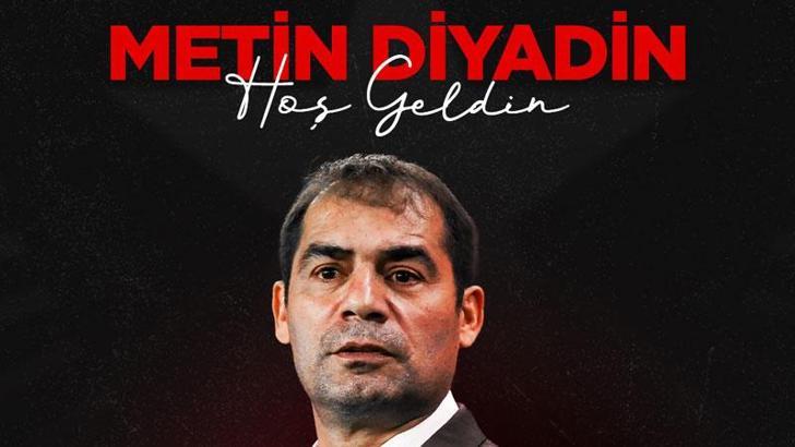 Gençlerbirliği’nin yeni teknik direktörü Metin Diyadin oldu